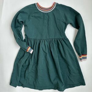 Hanna Andersson Long Sleeve Cotton Casual Dress Girls 12